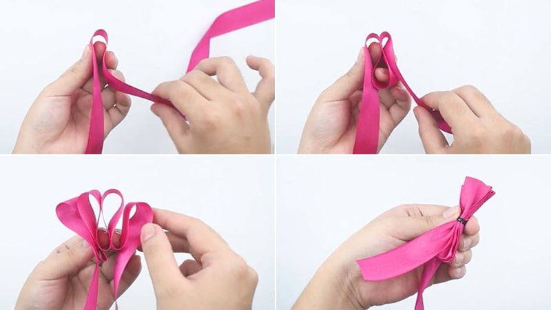 cách gói ruy băng