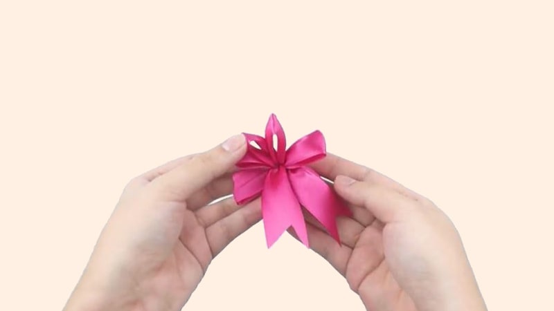 cách gói ruy băng 4