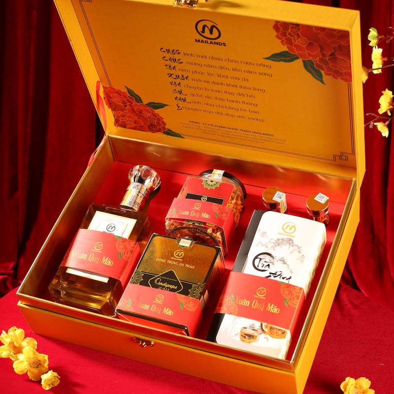 quà tết bố mẹ