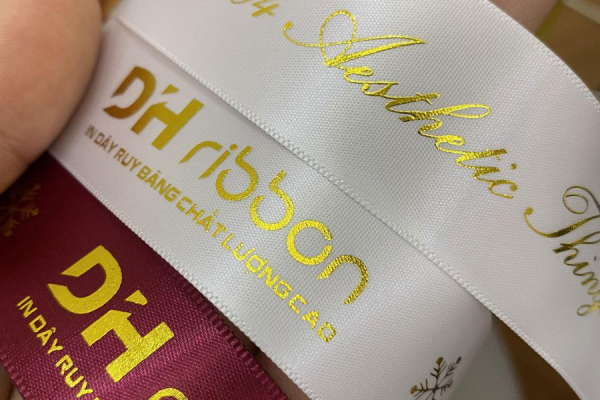 Dây Lụa Satin In Ép Kim