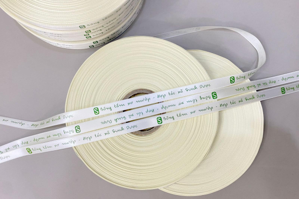 Dây Lụa Satin In Ép Kim