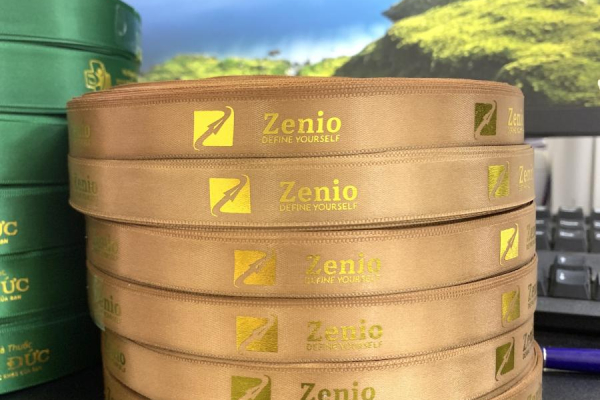 Dây Lụa Satin In Ép Kim