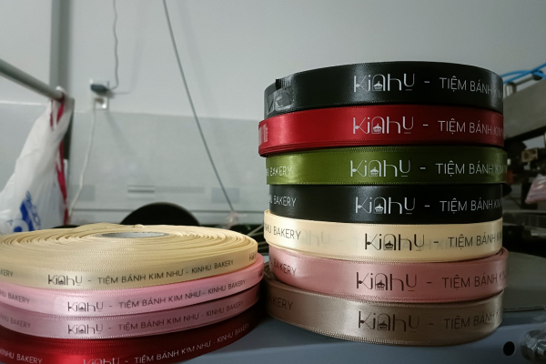 Dây Lụa Satin In Lưới